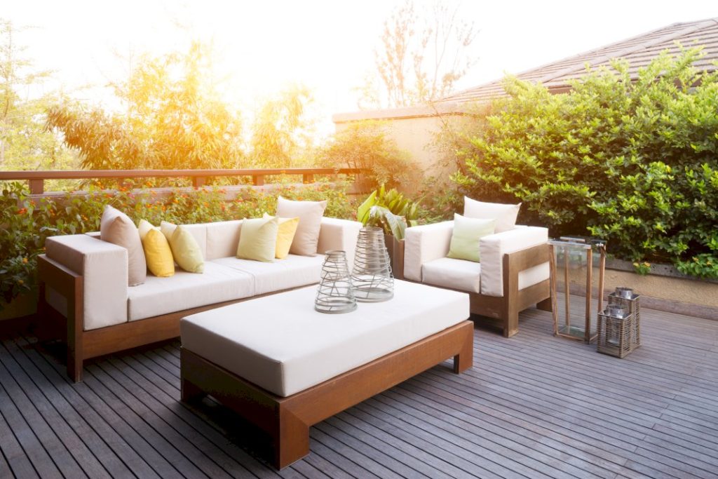 attractive outdoor space